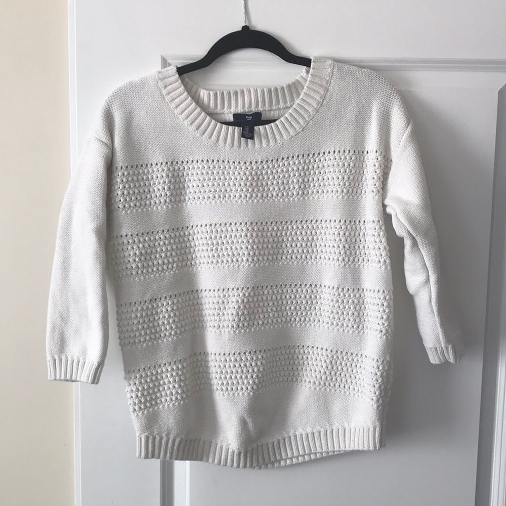 White GAP Sweater